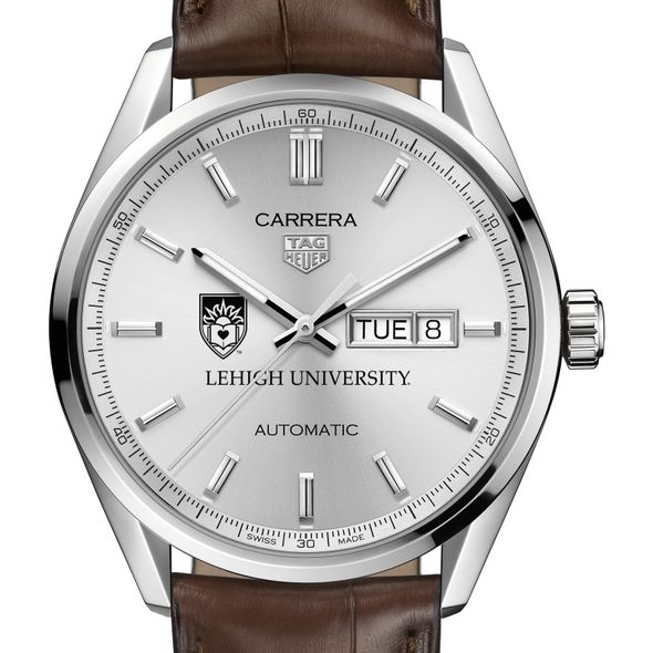 Lehigh Men's TAG Heuer Automatic Day/Date Carrera with Silver Dial - Image 1
