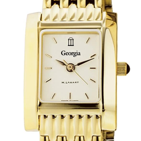 Georgia Women's Gold Quad with Bracelet