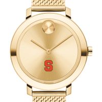 Syracuse Women's Movado Bold Gold with Mesh Bracelet