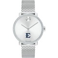 East Tennessee State Women's Movado Bold with Crystal Bezel & Mesh Bracelet - Image 2