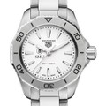 SMU Women's TAG Heuer Steel Aquaracer with Silver Dial - Image 1