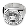 Boston College Sterling Silver Round Signet Ring - Image 1
