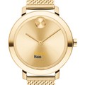 click to view Berkeley Haas Women's Movado Bold Gold with Mesh Bracelet - Image 1