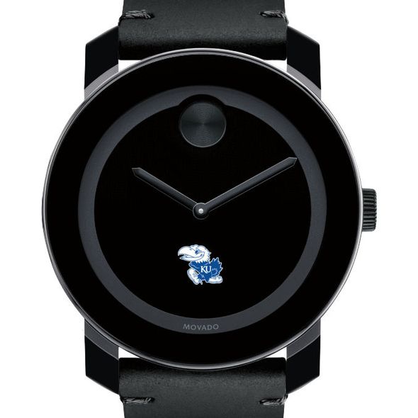 Kansas Men's Movado BOLD with Leather Strap - Image 1