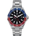 Alabama Men's TAG Heuer Automatic GMT Aquaracer with Black Dial and Blue & Red Bezel - Image 2