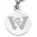 Wesleyan Sterling Silver Charm - Image 1