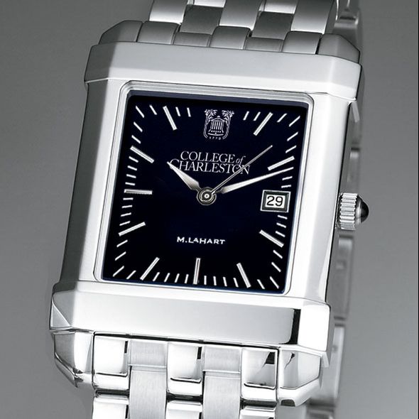 College of Charleston Men's Black Quad with Bracelet
