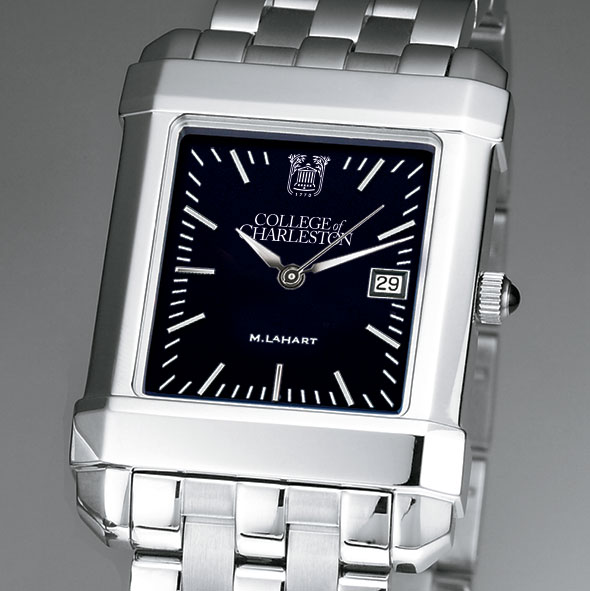 College of Charleston Men's Black Quad with Bracelet