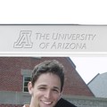 University of Arizona Polished Pewter 5x7 Picture Frame - Image 2