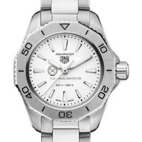 USNI Women's TAG Heuer Steel Aquaracer with Silver Dial
