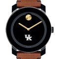 University of Kentucky Men's Movado BOLD with Brown Leather Strap - Image 1