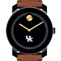 University of Kentucky Men's Movado BOLD with Brown Leather Strap