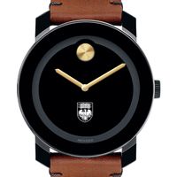University of Chicago Men's Movado BOLD with Brown Leather Strap