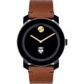 University of Chicago Men's Movado BOLD with Brown Leather Strap - Image 2