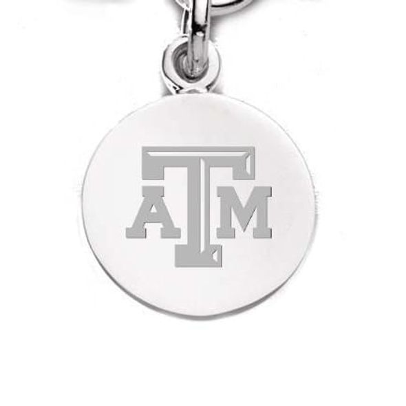 Texas A&M Sterling Silver Charm - Image 1