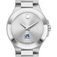 Drexel Women's Movado Collection Stainless Steel Watch with Silver Dial