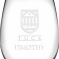 Tuck Stemless Wine Glasses Made in the USA - Set of 2 - Image 3