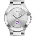 Holy Cross Women's Movado Collection Stainless Steel Watch with Silver Dial - Image 1
