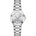 Holy Cross Women's Movado Collection Stainless Steel Watch with Silver Dial - Image 2