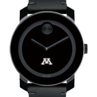 Minnesota Men's Movado BOLD with Leather Strap