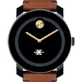 Xavier University Men's Movado BOLD with Brown Leather Strap - Image 1