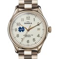 Notre Dame Shinola Watch, The Vinton 38mm Ivory Dial - Image 1