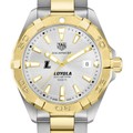 click to view Loyola Men's TAG Heuer Two-Tone Aquaracer - Image 1