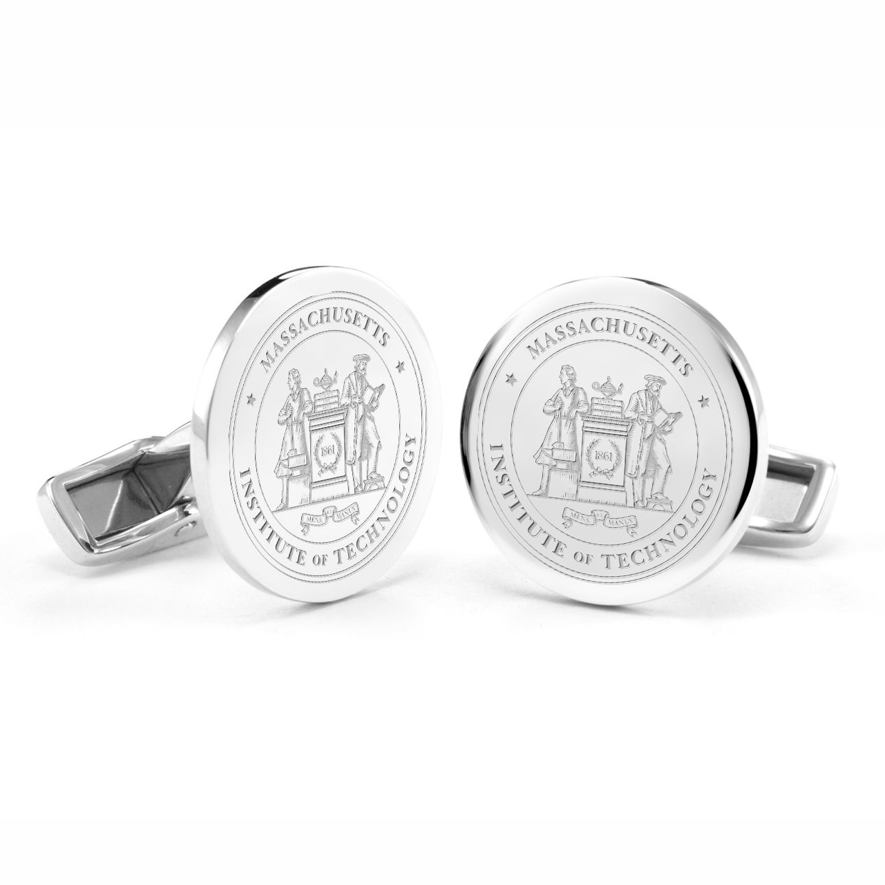 MIT Cufflinks in Sterling Silver