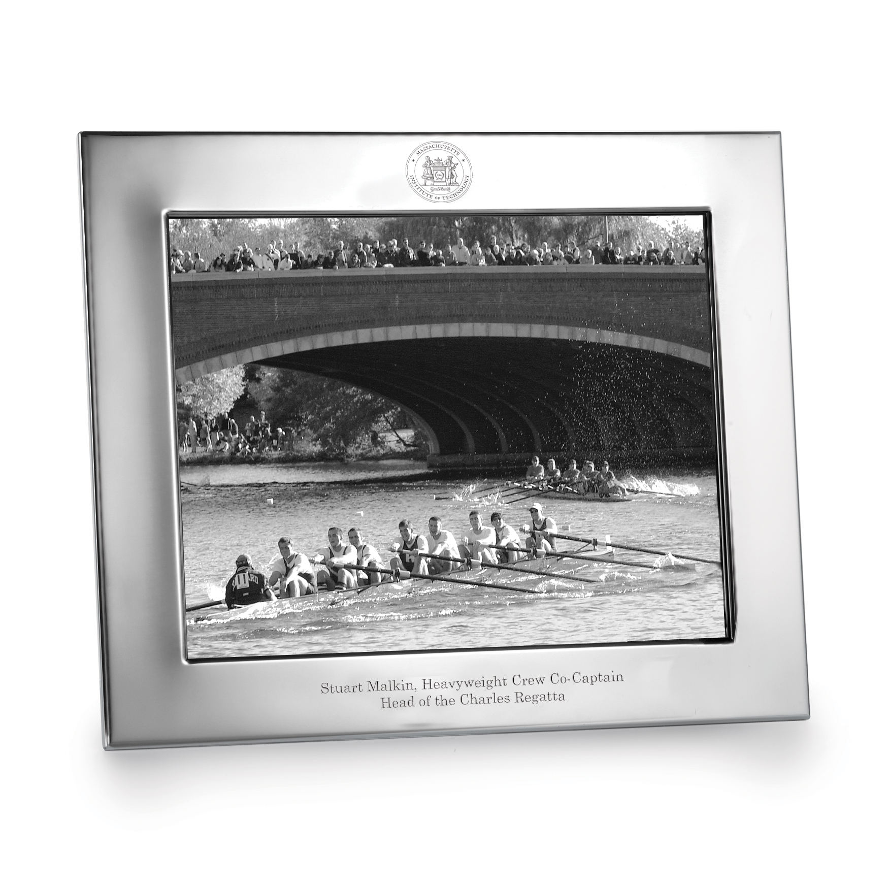 Polished Pewter 8x10 Picture Frame (Landscape)