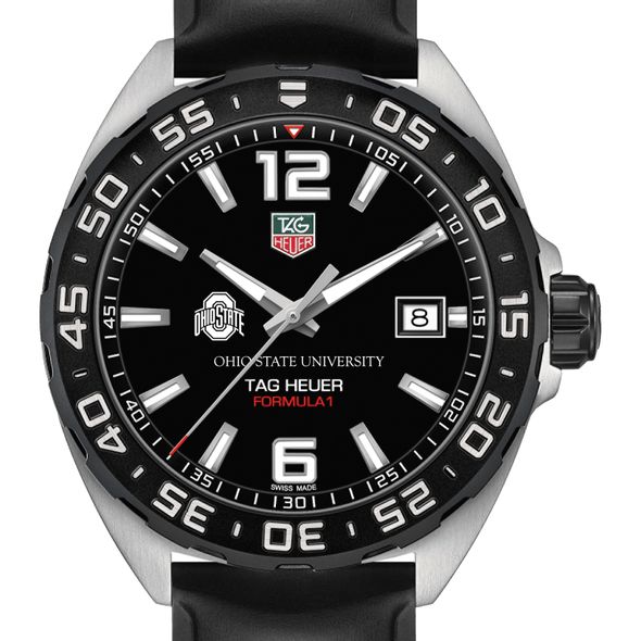 Ohio State Men's TAG Heuer Formula 1 with Black Dial - Image 1