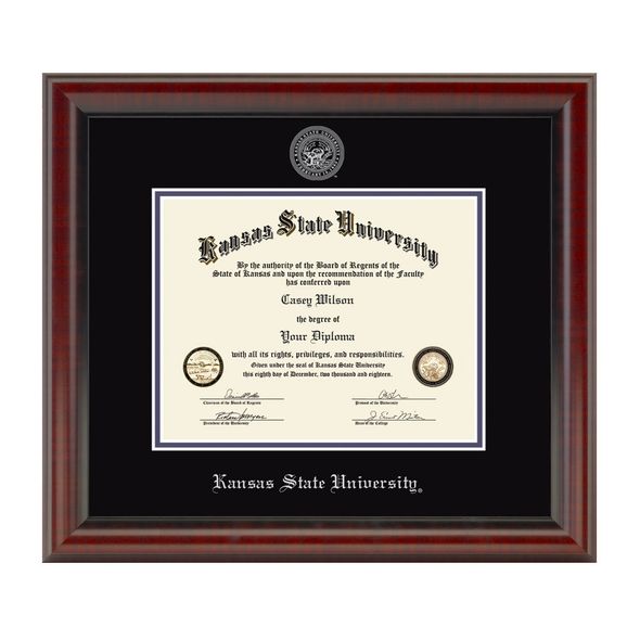 Kansas State University Diploma Frame, the Fidelitas - Image 1