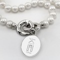 Spelman Pearl Necklace with Sterling Silver Charm - Image 2
