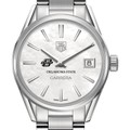 click to view Oklahoma State University Women's TAG Heuer Steel Carrera with MOP Dial - Image 1