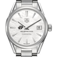 Oklahoma State University Women's TAG Heuer Steel Carrera with MOP Dial