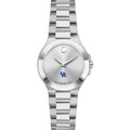 University of Kentucky Women's Movado Collection Stainless Steel Watch with Silver Dial - Image 2