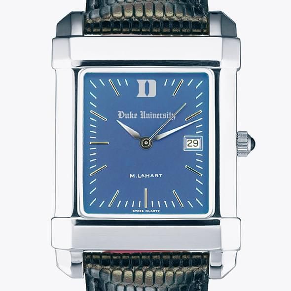 Duke Men's Blue Quad Watch with Leather Strap - Image 1