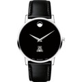University of Arizona Men's Movado Museum with Leather Strap - Image 2