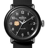 UT Dallas Shinola Watch, The Detrola 43mm Black Dial at M.LaHart & Co.