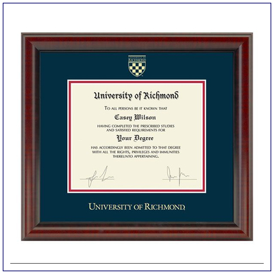 Richmond Diploma Frame - Fidelitas