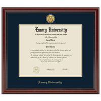 Emory Diploma Frame - Gold Medallion
