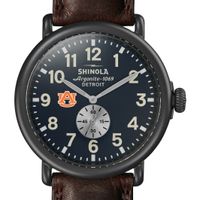 Auburn Shinola Watch, The Runwell 47mm Midnight Blue Dial