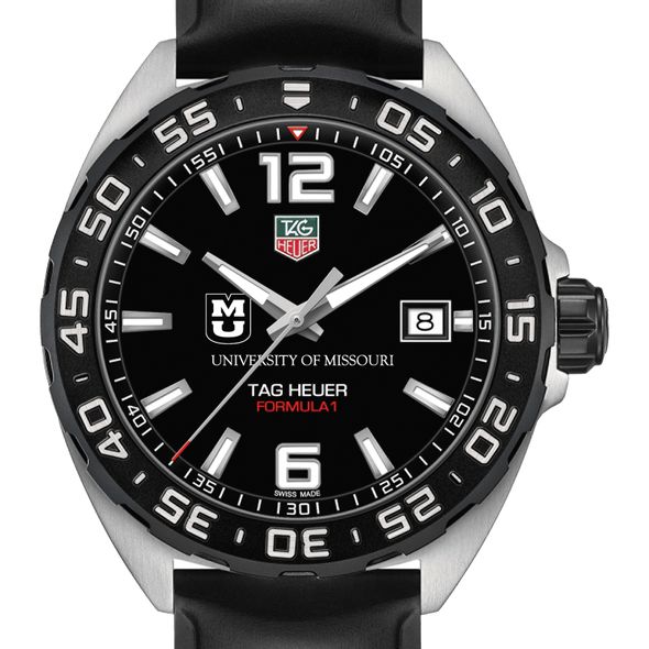 University of Missouri Men's TAG Heuer Formula 1 with Black Dial - Image 1