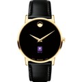 NYU Men's Movado Gold Museum Classic Leather - Image 2