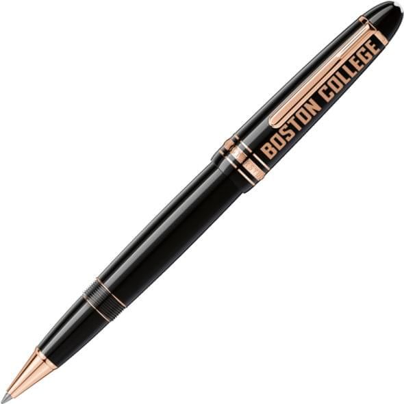 Boston College Montblanc Meisterstück LeGrand Rollerball Pen in Red Gold