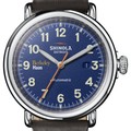 click to view Berkeley Haas Shinola Watch, The Runwell Automatic 45mm Royal Blue Dial - Image 1