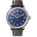 click to view Berkeley Haas Shinola Watch, The Runwell Automatic 45mm Royal Blue Dial - Image 2