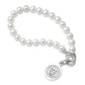 Georgia Tech Pearl Bracelet with Sterling Silver Charm - Image 1