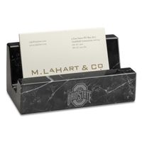 Ohio State Marble Business Card Holder