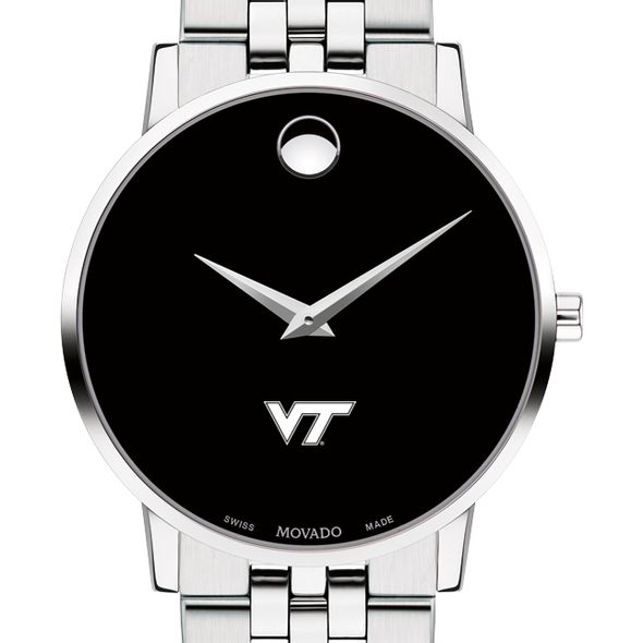 Virginia Tech Men's Movado Museum with Bracelet