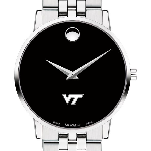 Virginia Tech Men's Movado Museum with Bracelet